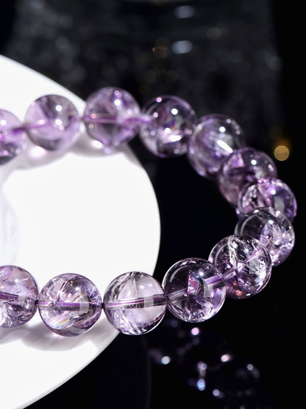 7fd37a7276ef3f23adb9fc9079d8b519 Angel's Tear Purple Azeztulite Bracelet