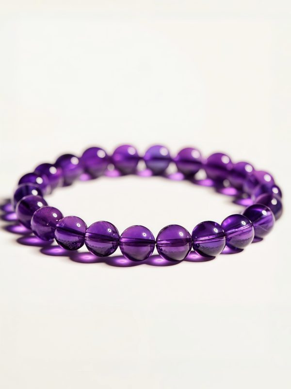 Uruguayan Amethyst Deep Violet Bracelet