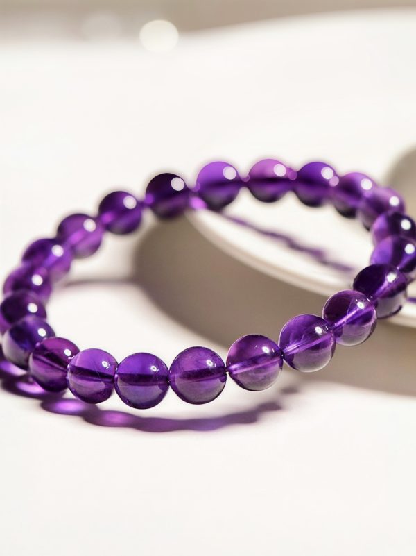 Uruguayan Amethyst Deep Violet Bracelet