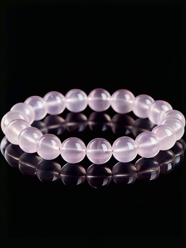 Stellar Rose Asteriated Quartz Bracelet