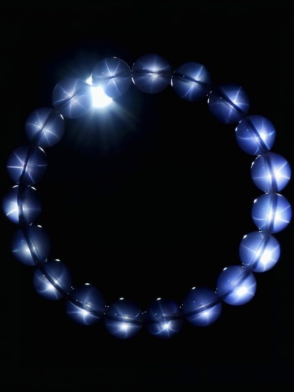 Stellar Rose Asteriated Quartz Bracelet