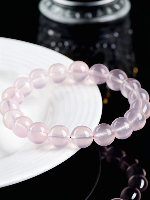 Stellar Rose Asteriated Quartz Bracelet