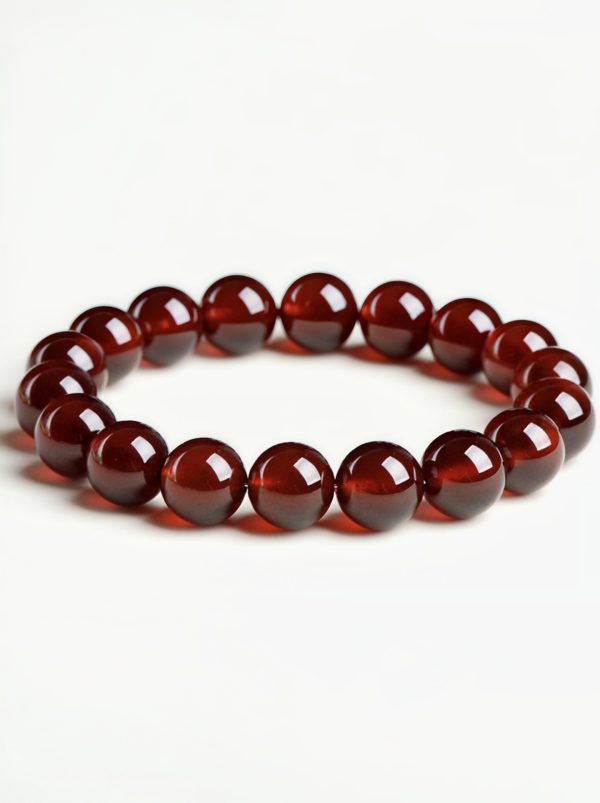 Orange-Red Garnet Bracelet