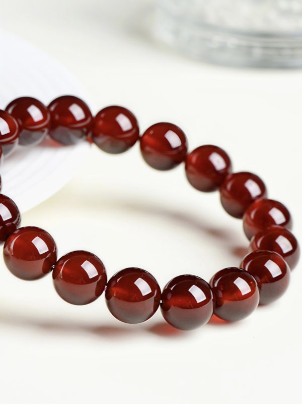 Orange-Red Garnet Bracelet