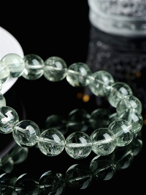 Forest Breath Green Azeztulite Bracelet