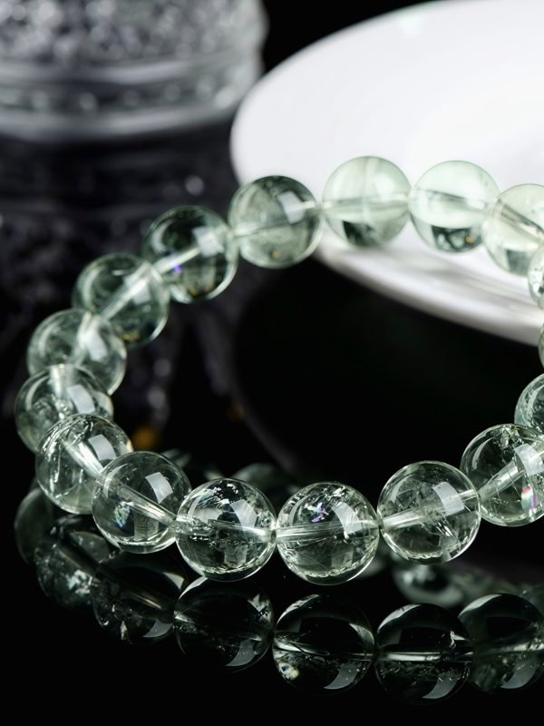 Forest Breath Green Azeztulite Bracelet