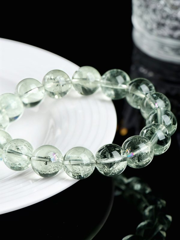 Forest Breath Green Azeztulite Bracelet