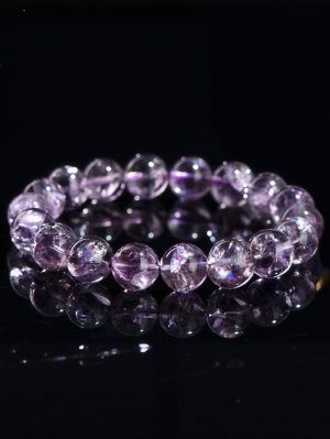 Angel's Tear Purple Azeztulite Bracelet