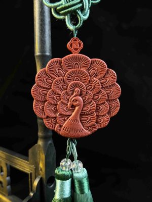 A Peacock Plume's Farewell: Echoes from the Blossom Hall